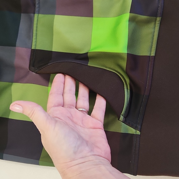 The North Face Vintage Green Black Cryptic Series Hoodie Jacket. Size L - Picture 8 of 12